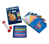 Petite Carte De Détective Amusante, Puzzle D'entraînement De Mémoire, Jeu De Société Interactif Parent-Enfant, Jouets De Mémoire Pour Le Début De La Tête