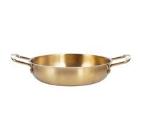 Petite casserole en acier inoxydable - Petite casserole chaude avec double poignée | Ustensiles de cuisine à chauffage rapide en acier inoxydable de 7 pouces, petits pots pour cuisiner des soupes, des