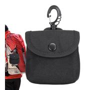 Petite chaîne de clés de terrain de pièces - Porte-monnaie, petite clé extérieure | Sac de sport portable - Sac de loisirs - Paquet de camping étanche pour une utilisation en extérieur, Noir , Voir