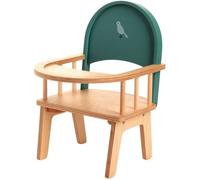 Petite chaise à barreaux en bois pour poupée