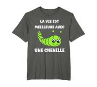 Petite Chenille enfant La vie meilleure avec une Chenille T-Shirt