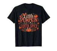 Petite Citrouille avec Une Citrouille d'automne entière T-Shirt
