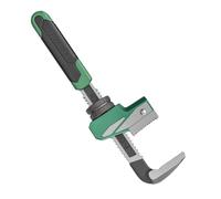 Petite clé réglable - Tuyau de tuyau robuste de type F, clé réglable | Clé d'extension de lumière de travail multifonctionnelle avec conception à angle droit, ouverture de mâchoire large pour