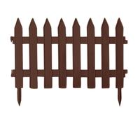 Petite Clôture de jardin Classic Garden IPŁSU2 R222 3,5m marron
