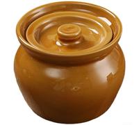 Petite cocotte de 400 ml pour braiser la viande - Couvercle auto-arrosant pour cuisson lente - Noir 11 x 7,5 cm