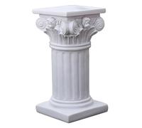 Petite colonne romaine - Colonnes romaines - Colonnes grecques - Décoration de table - Colonnes romaines blanches - Décoration de table en résine pour mariages, anniversaires, dîners