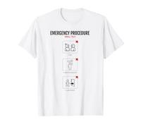 Petite Conversation en Cas d'urgence - Design introverti Amusant T-Shirt