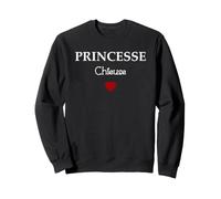 Petite Copine Humoristique Princesse Chieuse Sweatshirt