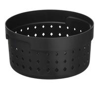 Petite corbeille de rangement ronde élégante - Noir