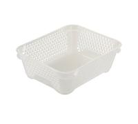 keeeper Corbeille Empilable, DIN A6, 20 x 16 x 7 cm, Mirko, Transparent