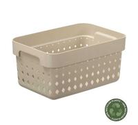 Petite Corbeille Elégante en plastique S - Caramel