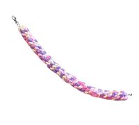 Petite corde d'escalade pour animaux de compagnie - Corde colorée - Jouet de perche - Enrichissement de corde flexible - Échelle en sucre - Hamster à oiseaux pour le temps de jeu en cage, coin