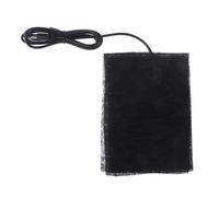 Petite couverture chauffante USB multi-usages avec 3 approches de chaleur, idéale pour l'arrière des jambes et l'utilisation d'un coussin chauffant en fibre de carbone