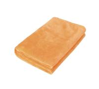 Petite couverture grise pour canapé de couleur unie - Petite couverture souple de couleur unie pour enfants - 50 x 70 cm - Couvertures de déménagement (doré, taille unique)