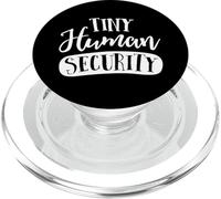 Petite crèche de sécurité Humaine avec Inscription « Thank You » PopSockets PopGrip pour MagSafe