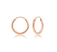 Petite Creole Argent Femme 925 - Boucle d’oreille - Creoles Argent - Boucle doreille Femme Argent - Boucles d'oreilles Pendantes - Boucle d'oreille Or - Bijoux Argent Femme - Boucle Oreille - 14 mm