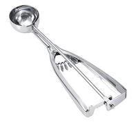 Petite Cuillère à Glace Poignée de Déclenchement de 4 Cm, Gâchette de Crème Glacée Scoop (4 Cm de diamètre) en Acier Inoxydable (4CM)