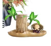 Petite de bureau en bois brésilien, Brésil, décoration en pot pour salle d'étude