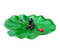 Petite Décoration pour Aquarium - Ornement Flottant Chat Pêcheur Pour Aquarium | Décoration Mignonne Pour Réservoir À Betta | pour Maison Bureau Restaurant Appartement Hôtel Amateurs de Pêche Pêcheurs