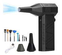 Petite Déneigeuse Electrique - Souffleuse de Nettoyage pour Neige - Nettoyeur à Feuilles Maniable - pour Terrasse Garage Jardin Extérieur Cour Appartement Pelouse et Usage Commercial