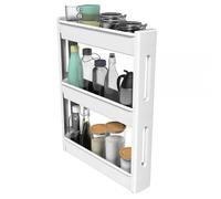 Petite Desserte à roulettes pour Cuisine - Blanc