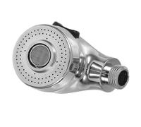 Petite Douchette Argentée ABS à Débit Réglable pour Rinçage | Usage Maison, Installation Simple, Usage Polyvalent, Pulvérisation Solide, pour Lit de Shampoing