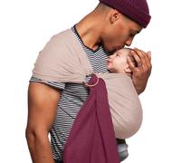 Petite écharpe Sling sans nœud Figue-Latte