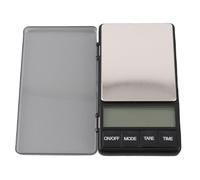 Petite échelle de café Digital Pocket Coffee Scale avec une fonction Tare Tare Sensitif Sensitif précis 1000g 0,1 g pour le café Brewing Kitchen Baking Abs Black