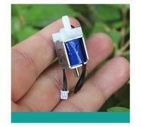 Petite électrovanne DC 3 V,7 2 positions voies, vanne de régulation du débit d'air et gaz, soupape d'échappement à air comprimé, moniteur DIY