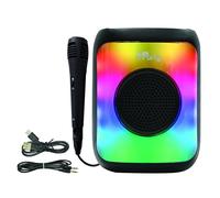Petite Enceinte Bluetooth® lumineuse effet flammes multicolores avec micro