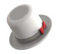 Petite Enceinte Portable,Lecteur de Musique en Forme de Haut-de-forme,Enceintes Extérieures Magnétiques avec Support Téléphone | pour Voiture Pique-nique Fête Voyage Plage Fitness Entraînement Maison