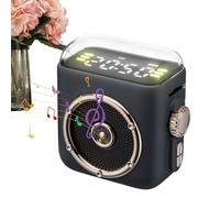 Petite Enceinte Sans Fil,Lecteur de Musique et Machine à Son Magnétiques - Enceinte De Voyage Avec Clip Arrière,Pour La Maison, La Salle d'Étude, Le Pique-nique, La Fête, Le Voyage, La Plage, Le