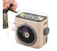 Petite Enceinte Sans Fil - Lecteur de Musique et Machine à Son Magnétiques,Haut-parleurs pour Ordinateur avec Clip Arrière,Pour Maison Et Chambre Et Voiture Et Pique-Nique Et Fête Et Voyage Et Plage E