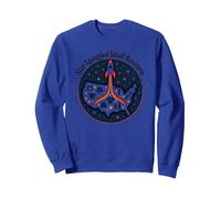 Petite Entreprise étoilée Sweatshirt, Unisexe pour Adultes, Bleu Royal, L