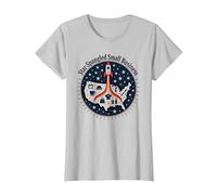 Petite Entreprise étoilée T-Shirt, Femme, Argent, L