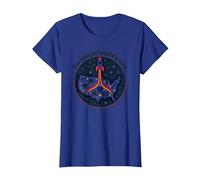 Petite Entreprise étoilée T-Shirt, Femme, Bleu Royal, L