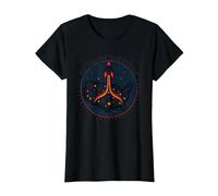 Petite Entreprise étoilée T-Shirt, Femme, Noir, L