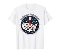 Petite Entreprise étoilée T-Shirt, Homme, Blanc, L