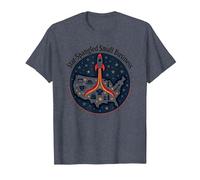 Petite Entreprise étoilée T-Shirt, Homme, Bleu Chiné, L
