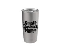 Petite entreprise, maman, PDG, propriétaire d'entreprise, maman, épouse Gobelet isotherme en acier inoxydable double paroi