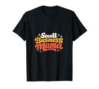 Petite Entreprise, Maman, PDG, propriétaire d'entreprise, Maman, épouse T-Shirt Graphique avec Valeur, Homme, Noir, XL