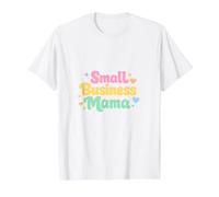 Petite Entreprise, Maman, PDG, propriétaire d'entreprise, Maman, épouse T-Shirt Graphique avec Valeur, Homme, Blanc, L