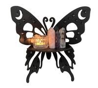 Petite étagère d'angle en forme de papillon pour salon, étagère d'angle flottante avec accents papillon | Étagère murale papillon pour chambre à coucher, salle de bain, cuisine, bureau, salon