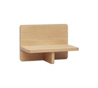 Petite étagère en bois de chêne beige, à poser, FSC - Hübsch, Less - 35x22x25 cm