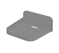 Petite étagère murale Base flottante mur sans perceuse caméra sécurité | Petite étagère en acrylique pour une utilisation dans les dortoirs universitaires, les chambres, les bureaux