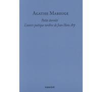 Petite Éternité - L'oeuvre Poétique Tardive De Jean Hans Arp