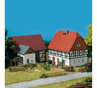 Petite ferme 2 batiments-HO-1/87-AUHAGEN 11350