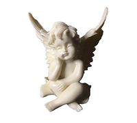 Petite Figurine d'anges chérubins - Statue d'ange Gardien, Sculpture d'ange de Jardin, Collection d'anges Mignons, décoration commémorative d'ange ailé