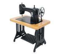 Petite figurine de machine à coudre miniature rétro - Accessoire de maison - Décoration pour salle de jeux, salle à manger