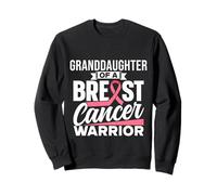 Petite-Fille d'une guerrière du Cancer du Sein Pink Breast Cancer Sweatshirt
